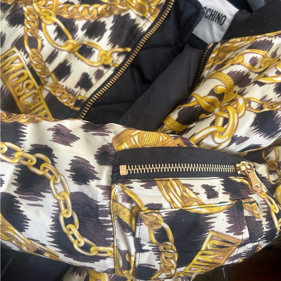 H&M Moschino bomber jacket from designer collection - Picture 4 of 4